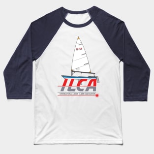 ILCA Laser class Sailing Baseball T-Shirt